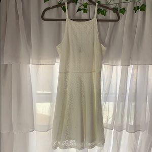 White formal dress